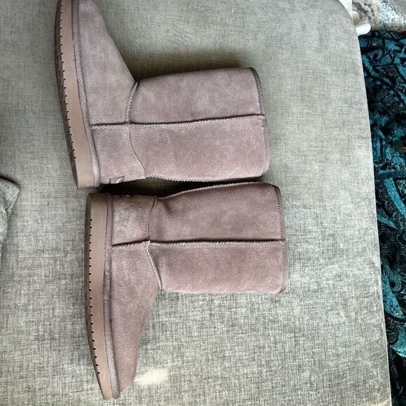 Koolaburra By UGG Victoria Tall Boot Kids' size 3 Cocoa Brown Bows Cozy Winter - Picture 5 of 7